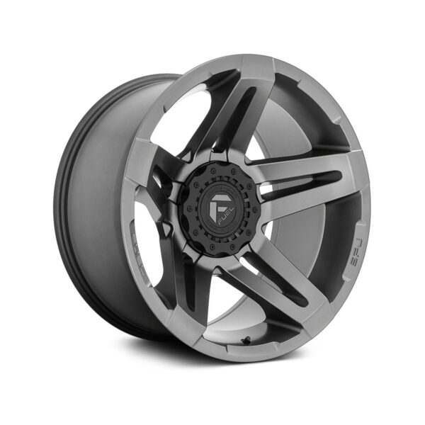 Fuel D764 SFJ 1PC Custom Wheel - 22x14, -75 Offset, 6x139.7 Bolt Pattern, 106.1mm Hub - Matte Anthracite Rim