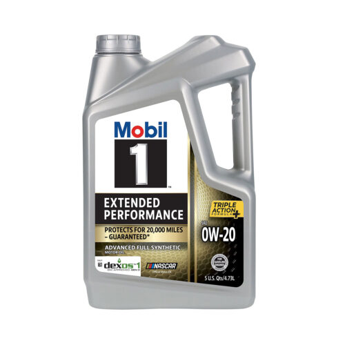 Mobil 1 Extended Performance Full Synthetic Motor Oil 0W-20, 5 Quart