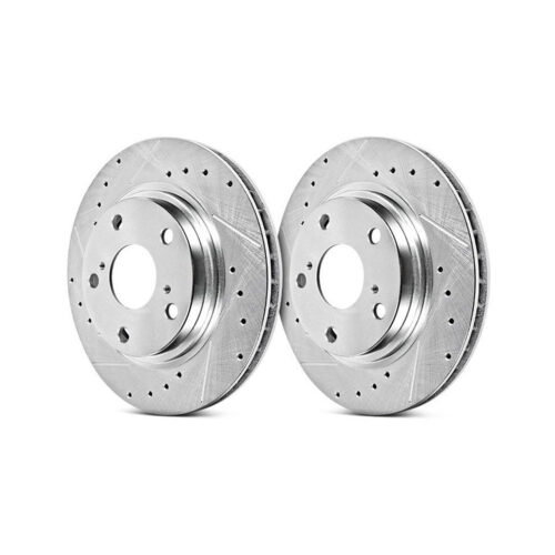 Power Stop AR8640XPR Front Evolution Drilled & Slotted Rotor Pair