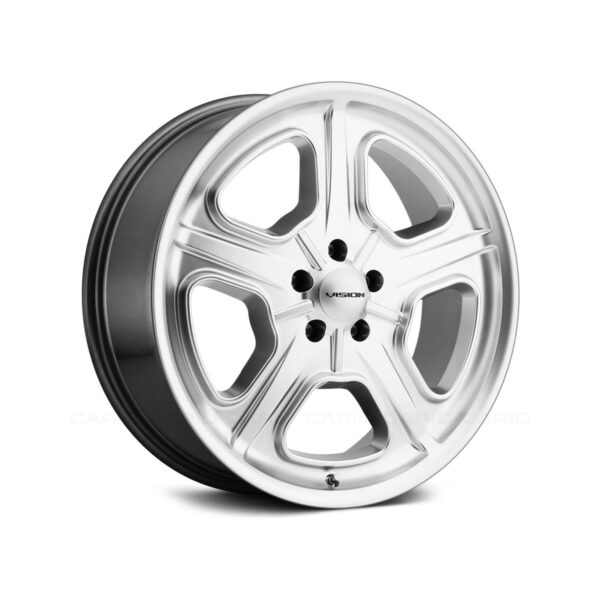 Vision 147 Daytona 20x8.5 5x115 +10mm Silver Wheel Rim 20" Inch - Image 2