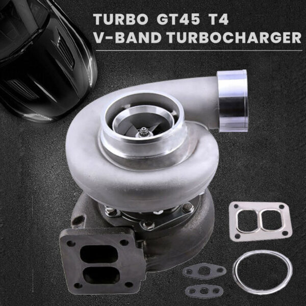 GT45 T4 V-Band 1.05 A/R 98mm Huge 600-800HPs Boost Upgrade Racing Turbo charger - Image 4