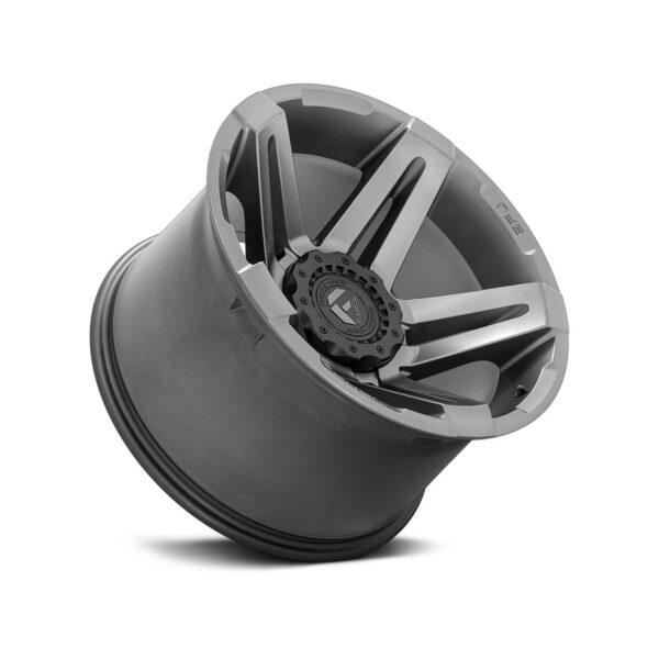 Fuel D764 SFJ 1PC Custom Wheel - 22x14, -75 Offset, 6x139.7 Bolt Pattern, 106.1mm Hub - Matte Anthracite Rim - Image 3
