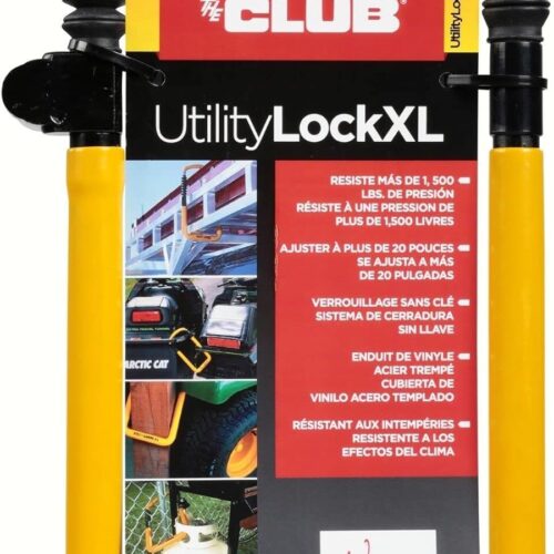 Winner International The Club UTL800 Utility Lock, 13.25″-20.25″