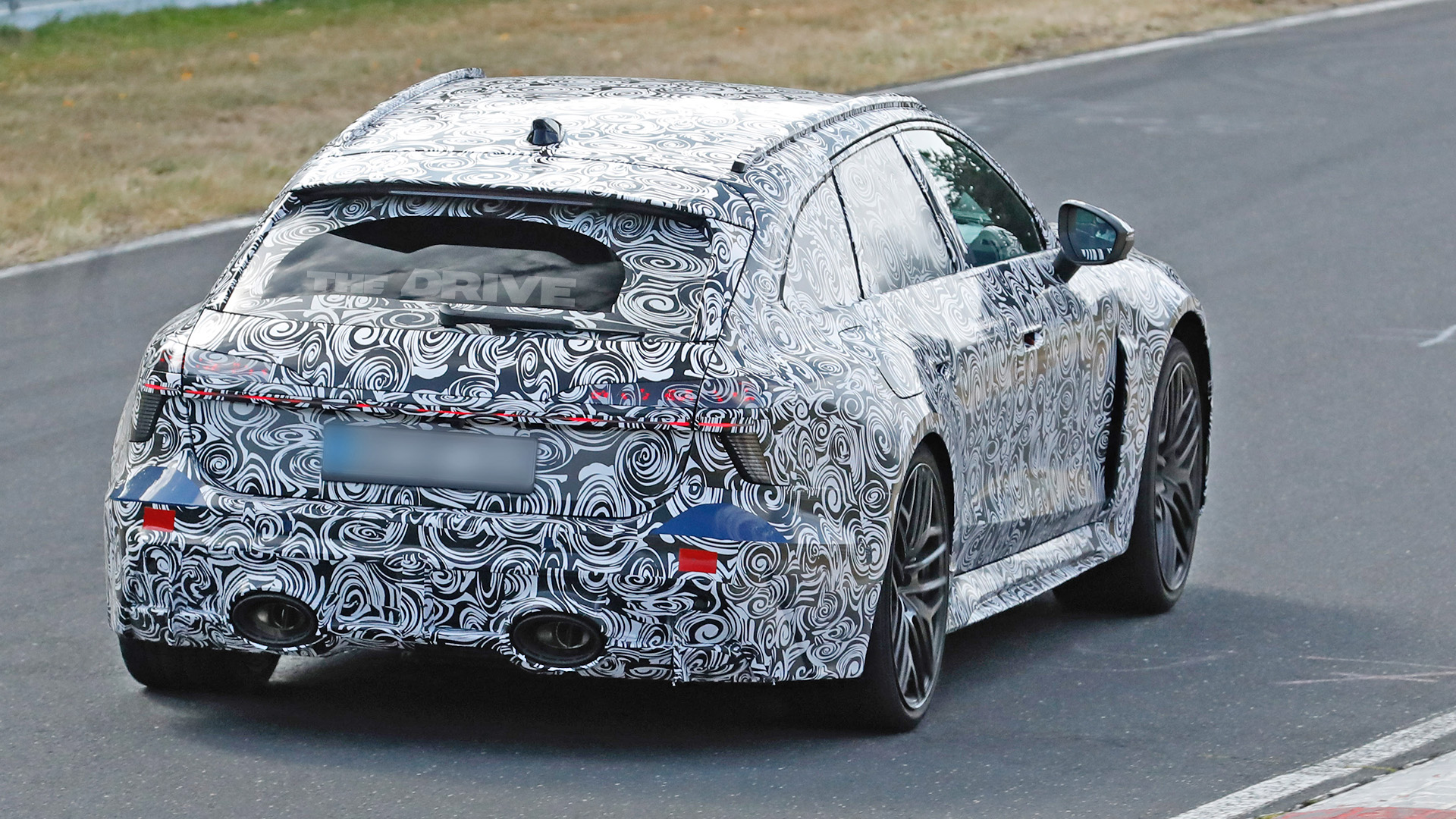 Next-Gen Audi RS6 Avant Spied Testing at the Nurburgring, and It Looks Like a PHEV