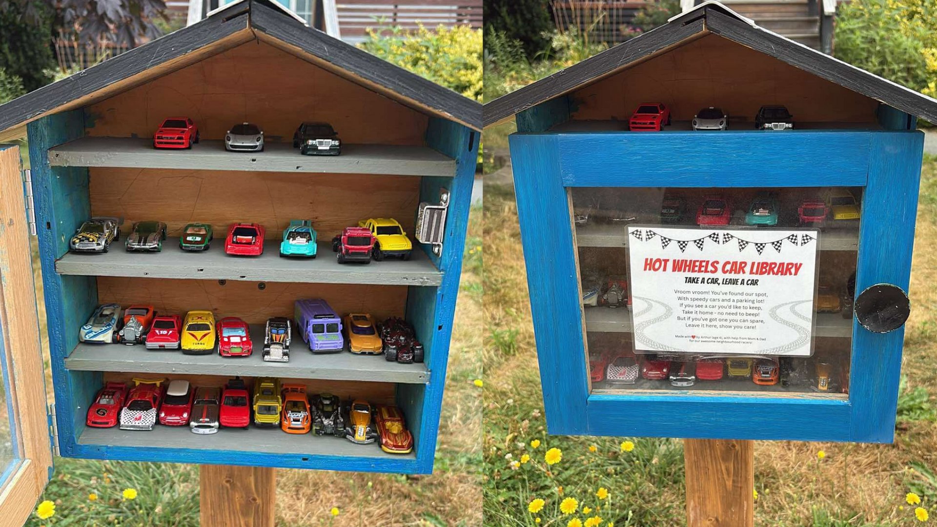 This Hot Wheels Lending Library Is Proof That There’s Hope for Humanity
