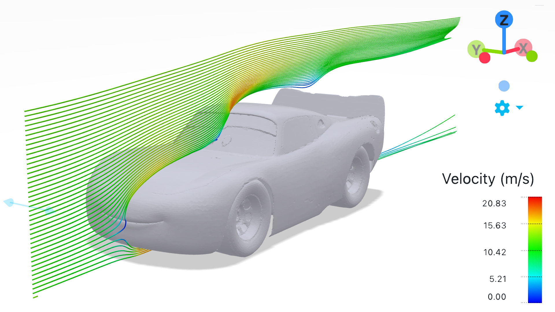 Lightning McQueen Aero Analysis Part 2: Now You Can Play With the 3D Model Yourself