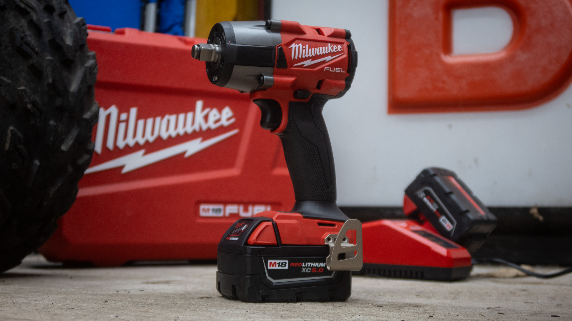 The Milwaukee Impact Wrench and Battery Kit You Want Is Half Price at The Home Depot