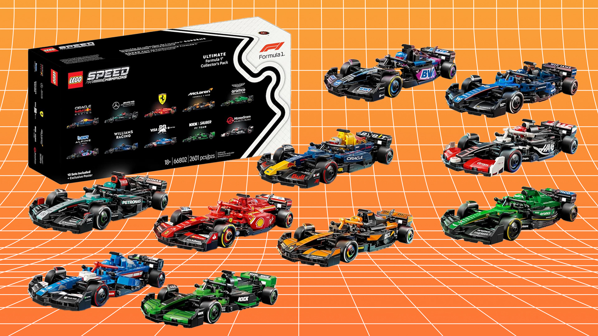 Get 30% off The Ultimate Lego F1 Set for Cyber Monday