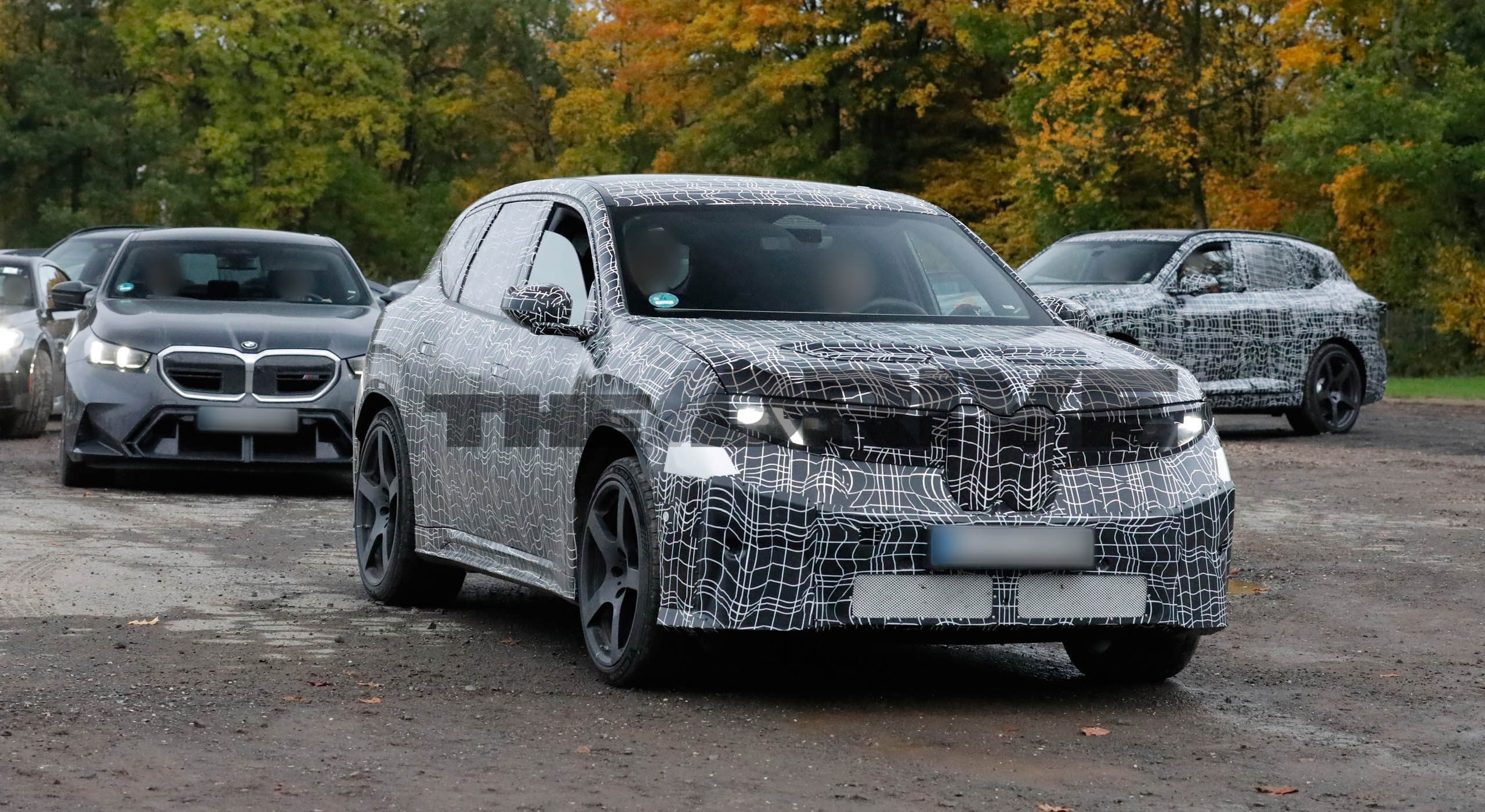 Spied: This Is BMW’s First Electric M Car