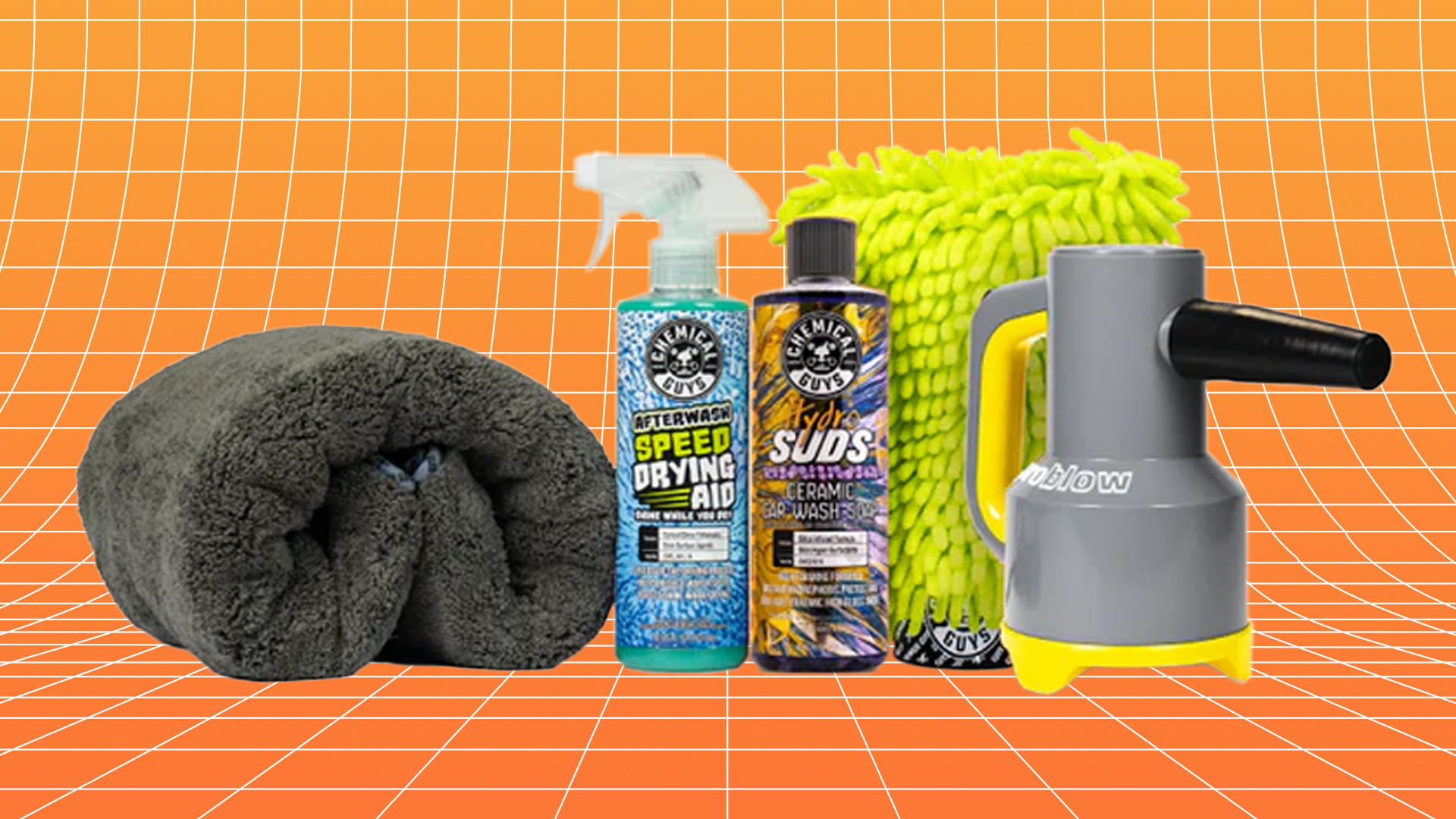 Get 50% Off A Chemical Guys Wash, Dry, Shine Kit Exclusively on Cyber Monday