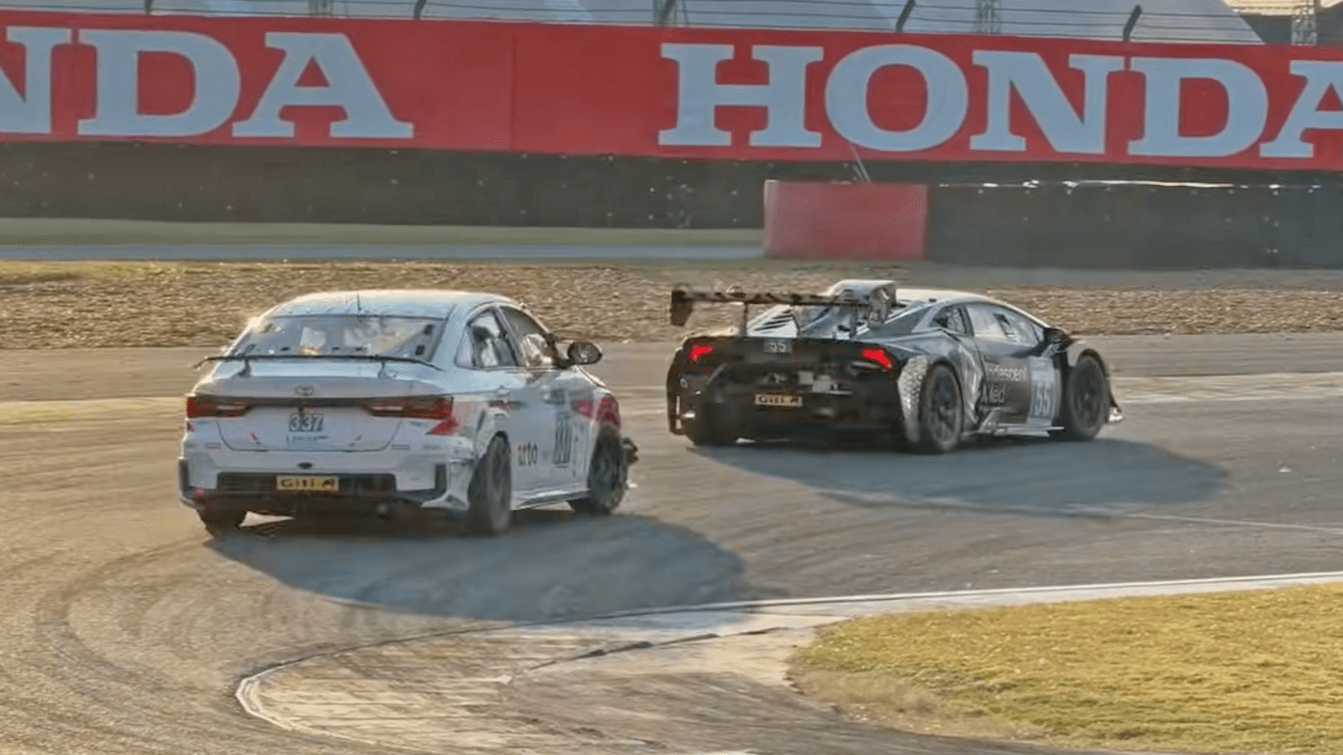 This Honda K20-Swapped Lamborghini Was Built to Race Japanese Compacts