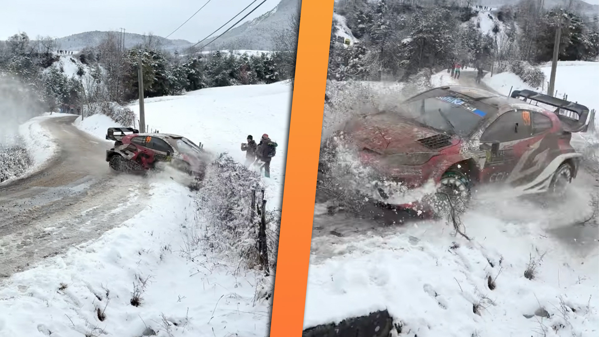 Watch: This WRC Toyota’s Incredible Save Looks Like Forza Horizon in Real Life