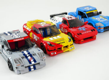 A Ridge Racer Fan Made R4’s Hero Cars in Lego—And You Can, Too