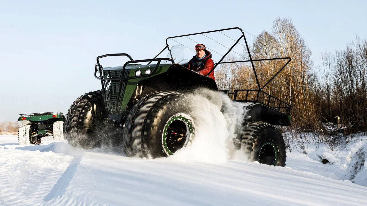 Of Course These Truck-Sized ATVs Are From Russia