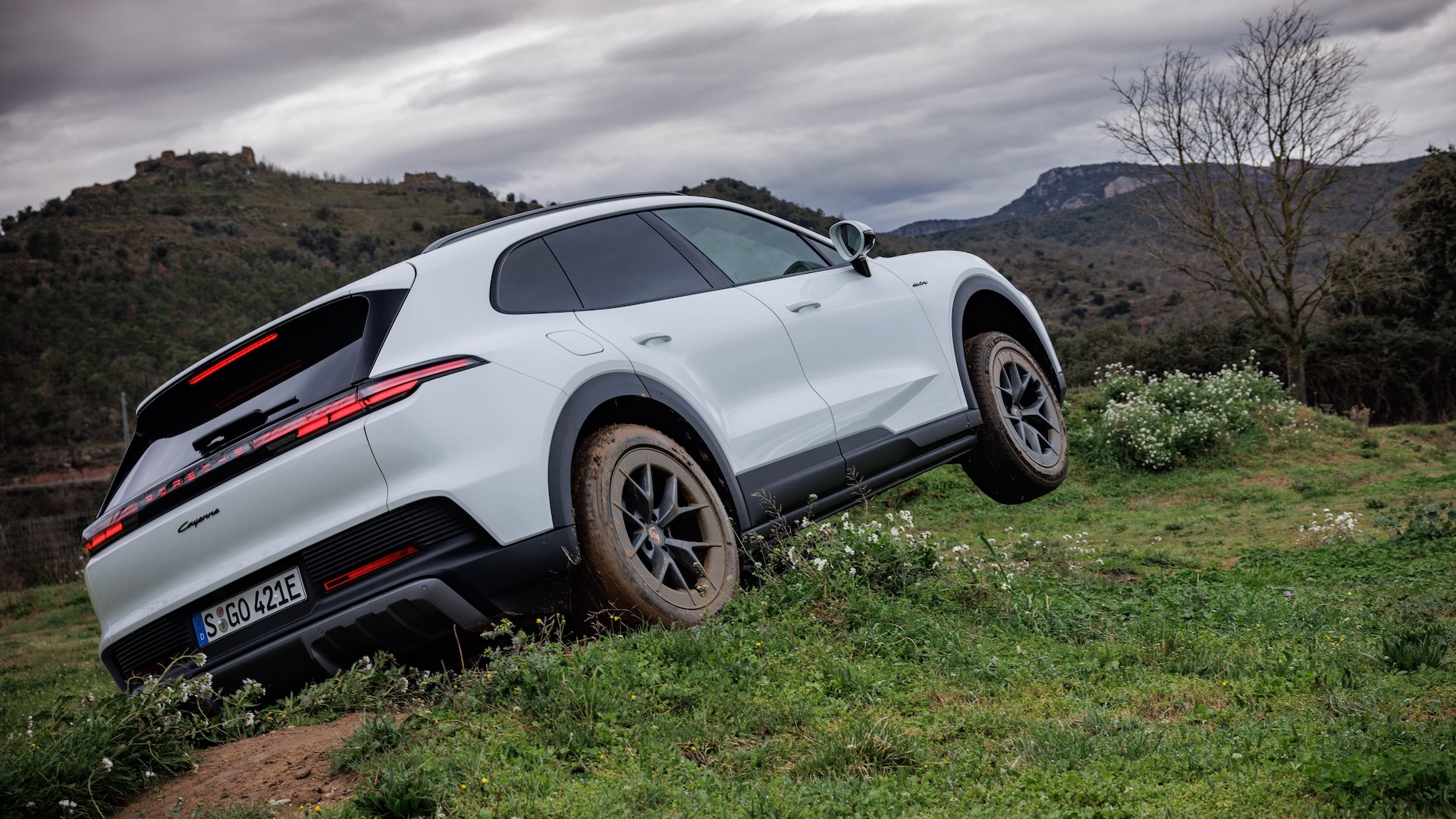 Nobody Will Ever Drive a Porsche Cayenne Electric Off-Road, But It Sure Is Fun