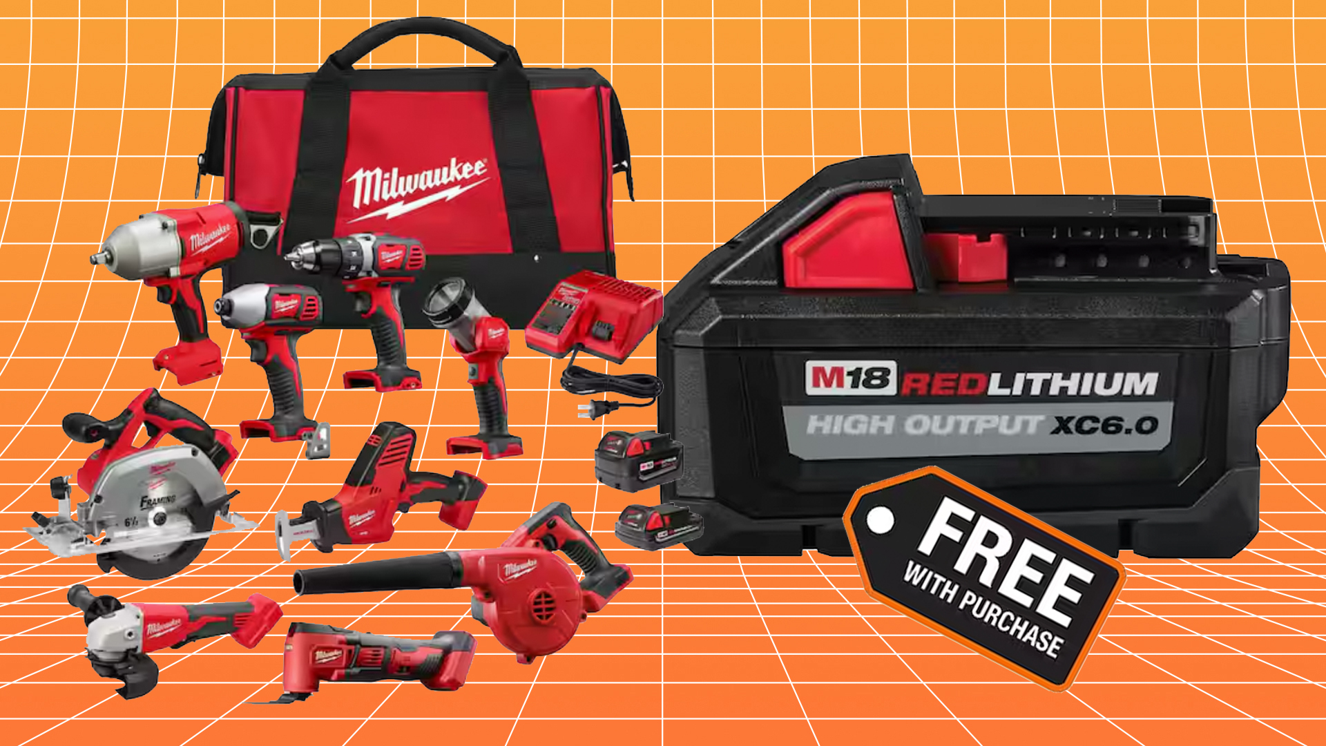 Free Milwaukee Power Tool Batteries Are Back at The Home Depot