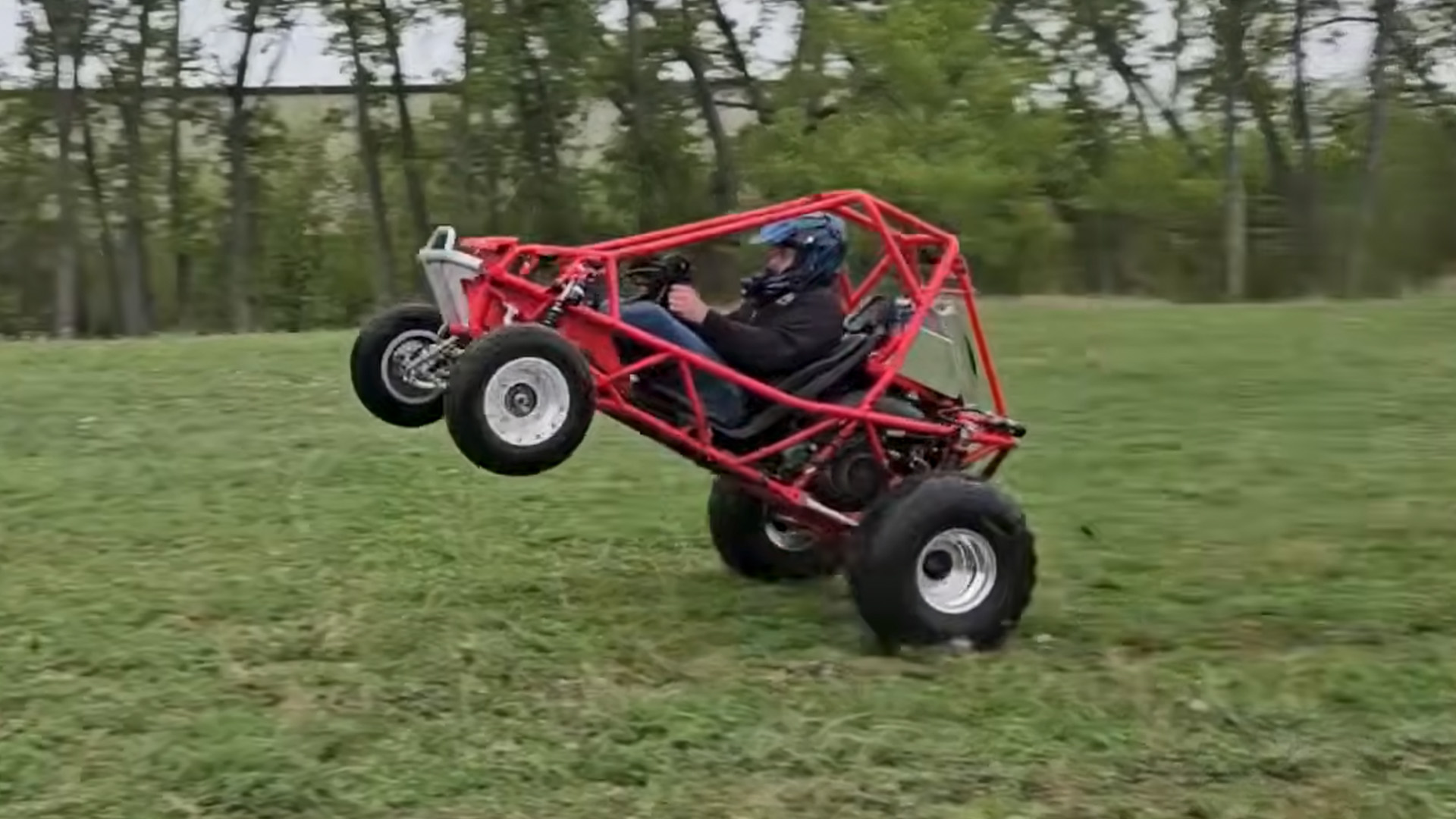Rowdy Honda Single-Seater Gained 100 HP With an 800cc Snowmobile Engine Swap